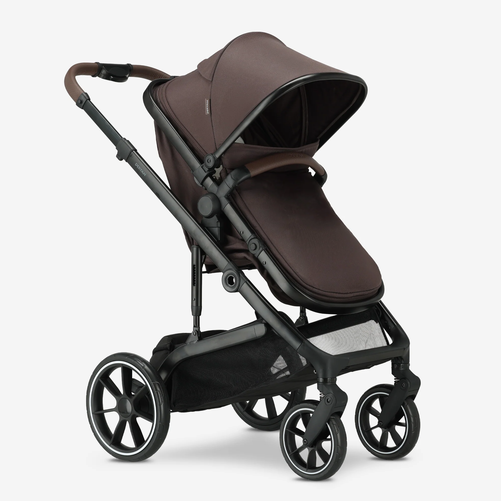 Noa 3-in-1 Kinderwagen Chocolate Brown - Image 9