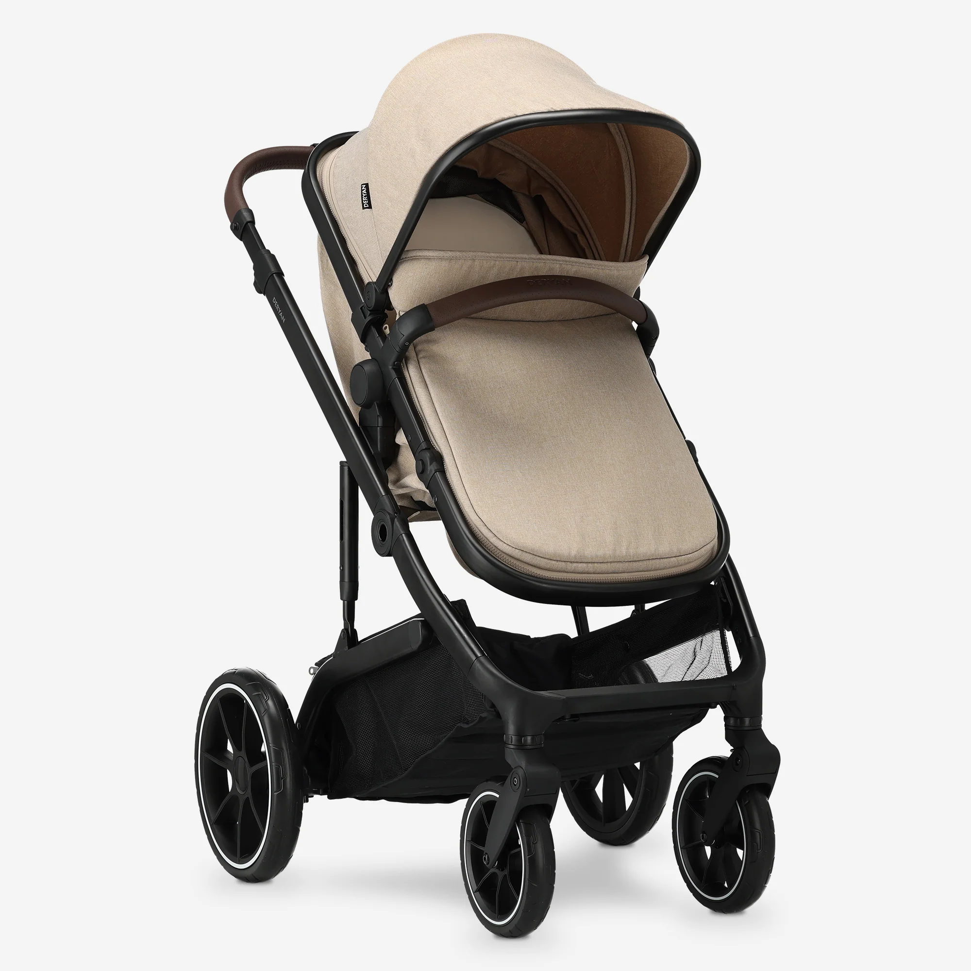 Noa 3-in-1 Kinderwagen Nougat - Image 4