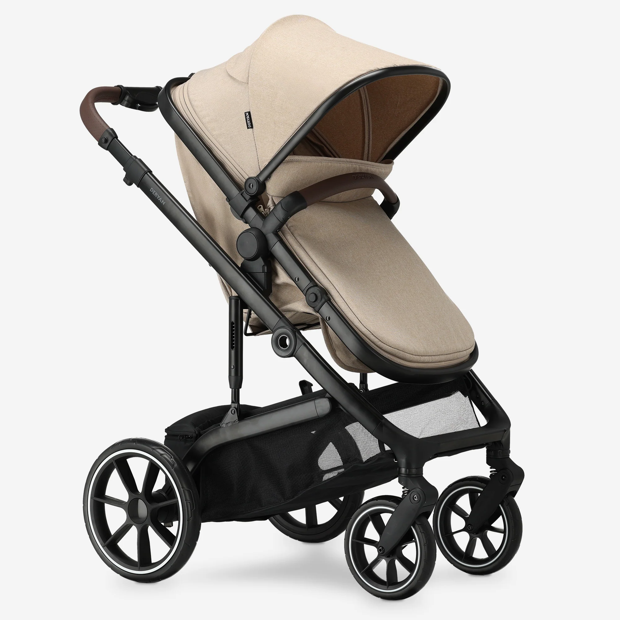 Noa 3-in-1 Kinderwagen Nougat - Image 9