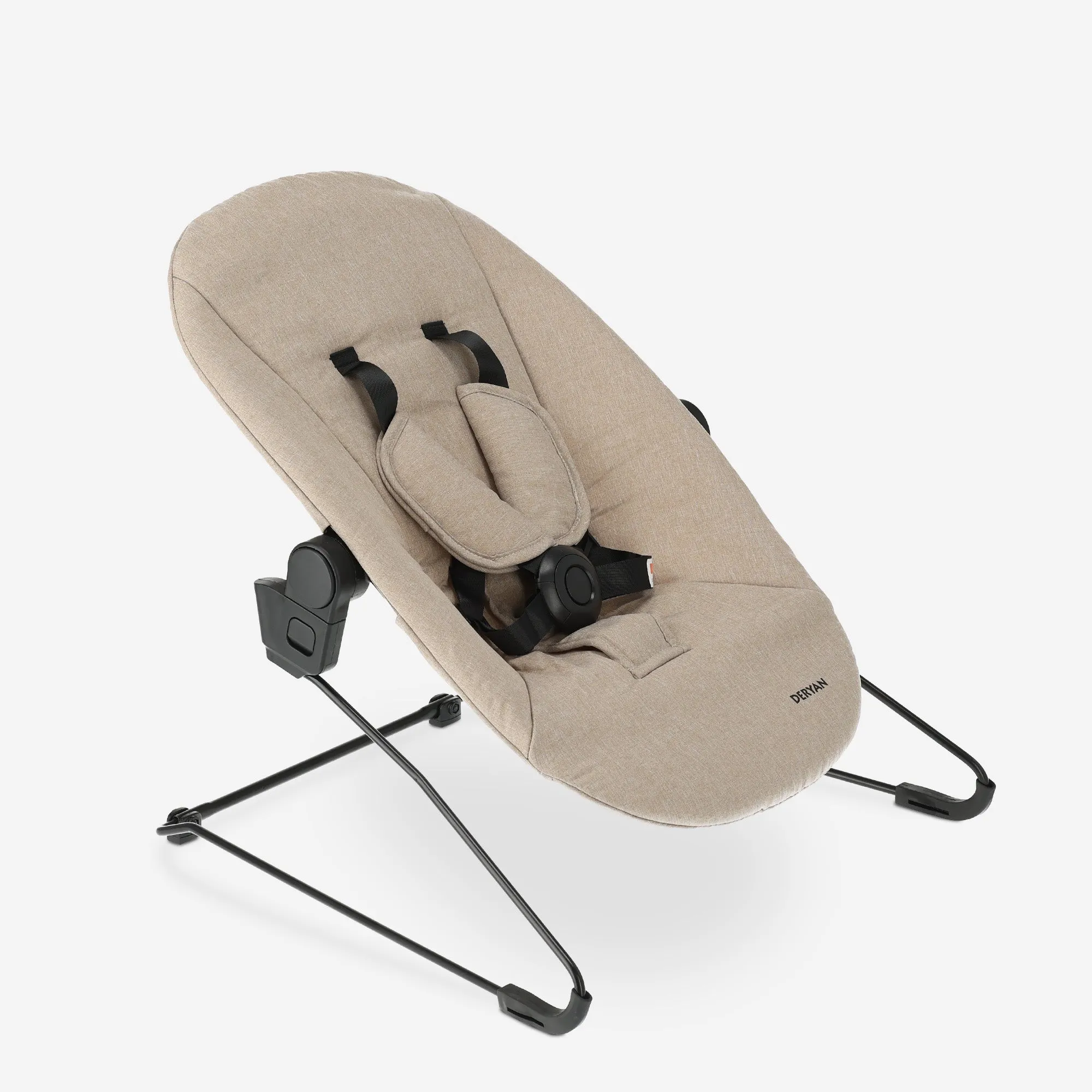 Odin Luxe Houten Meegroeistoel Kinderstoel met Bouncer - Inclusief Eetblad - Verstelbare Kinderstoel - Nougat - Image 16