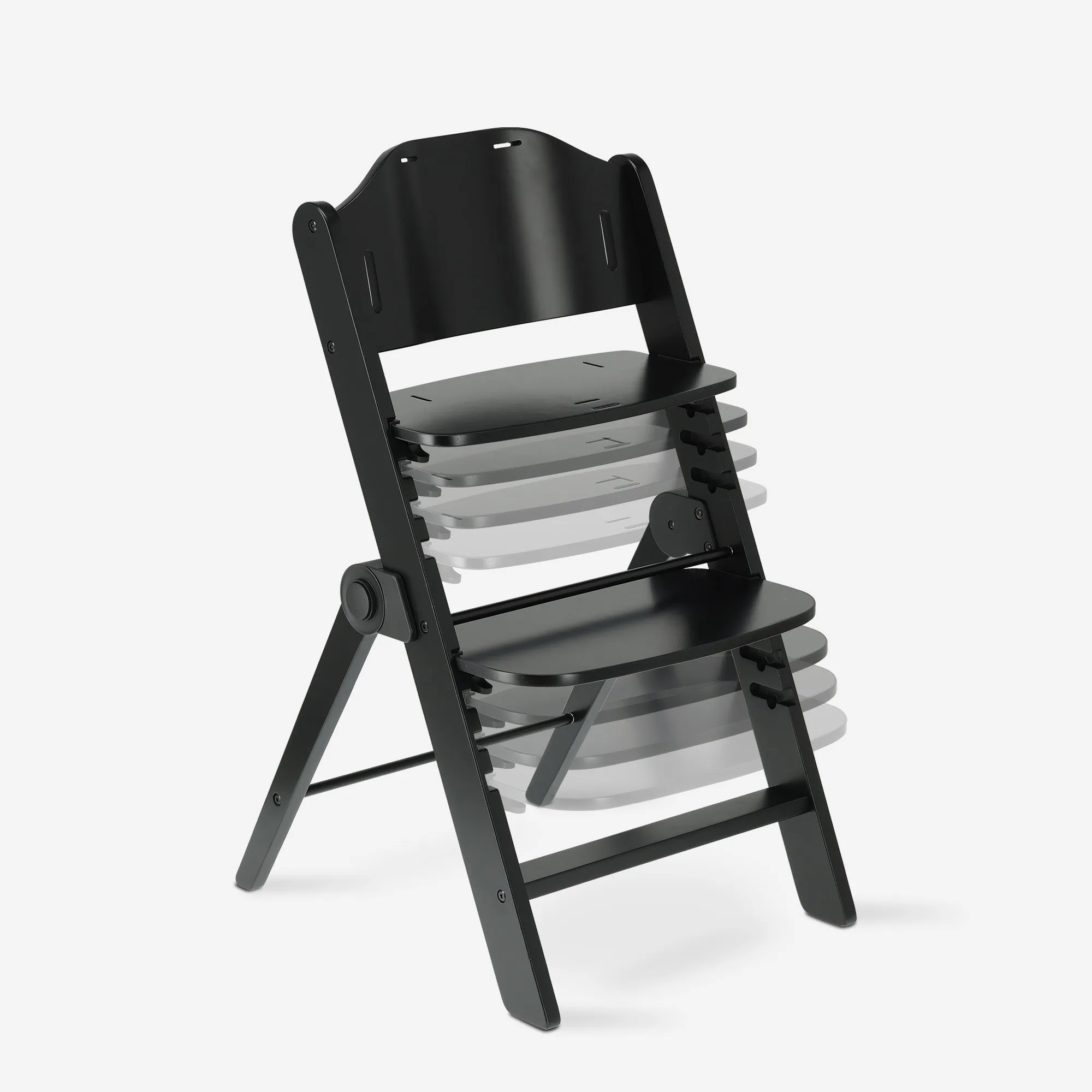 Odin Luxe Houten Meegroeistoel Kinderstoel met Bouncer - Inclusief Eetblad - Verstelbare Kinderstoel - Nougat - Image 6