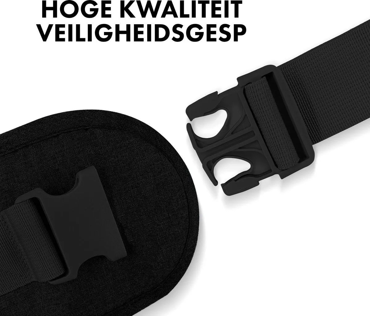Luxe Heupdrager - Baby En Peuter Heupzitje - Zwart - Image 5