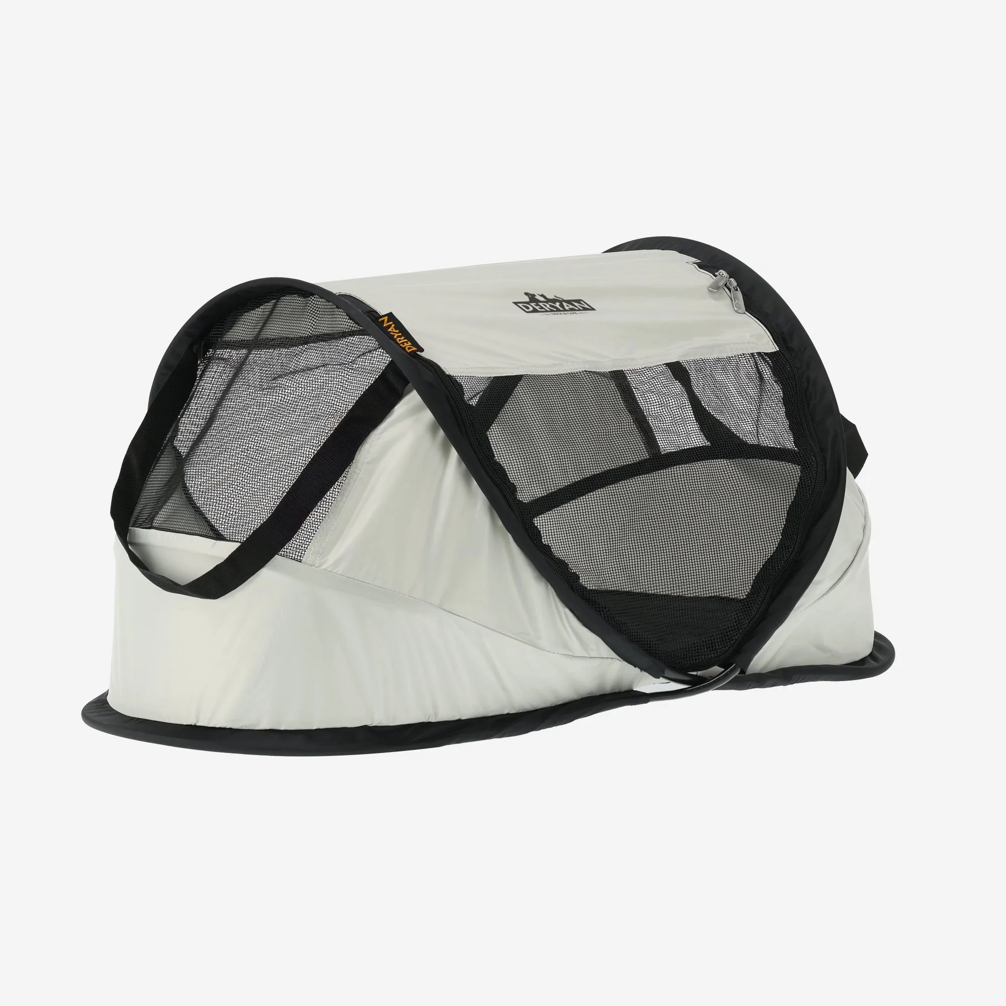 Deryan Dogs & Cats - Luxe Pop-Up Pet Travel-Cot - Hondenren - Pop-up systeem - Opvouwbare bench - Extra dik gaas - Small - Image 6