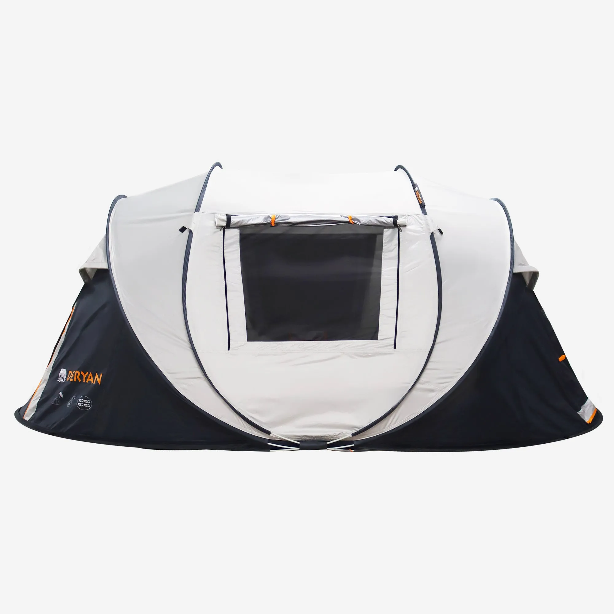 Pop Up Luxe Tent - 2000MM waterkolom - Cream - 4 Persoons - Image 8