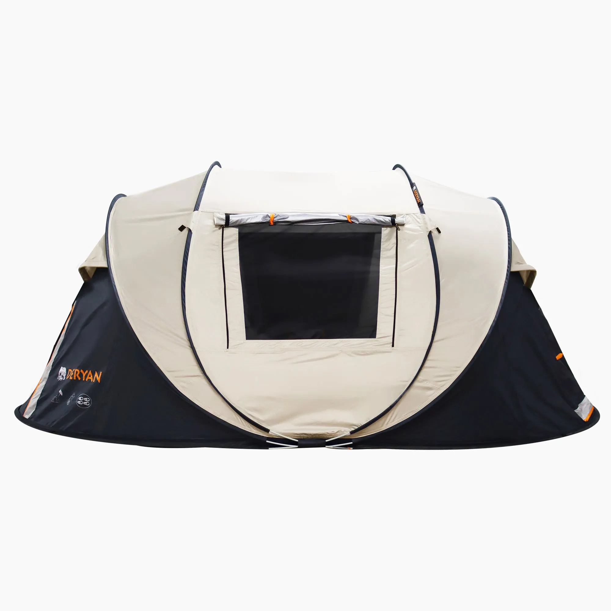 Pop Up Luxe Tent - 5000MM waterkolom - Beige - 4 Persoons - Image 7