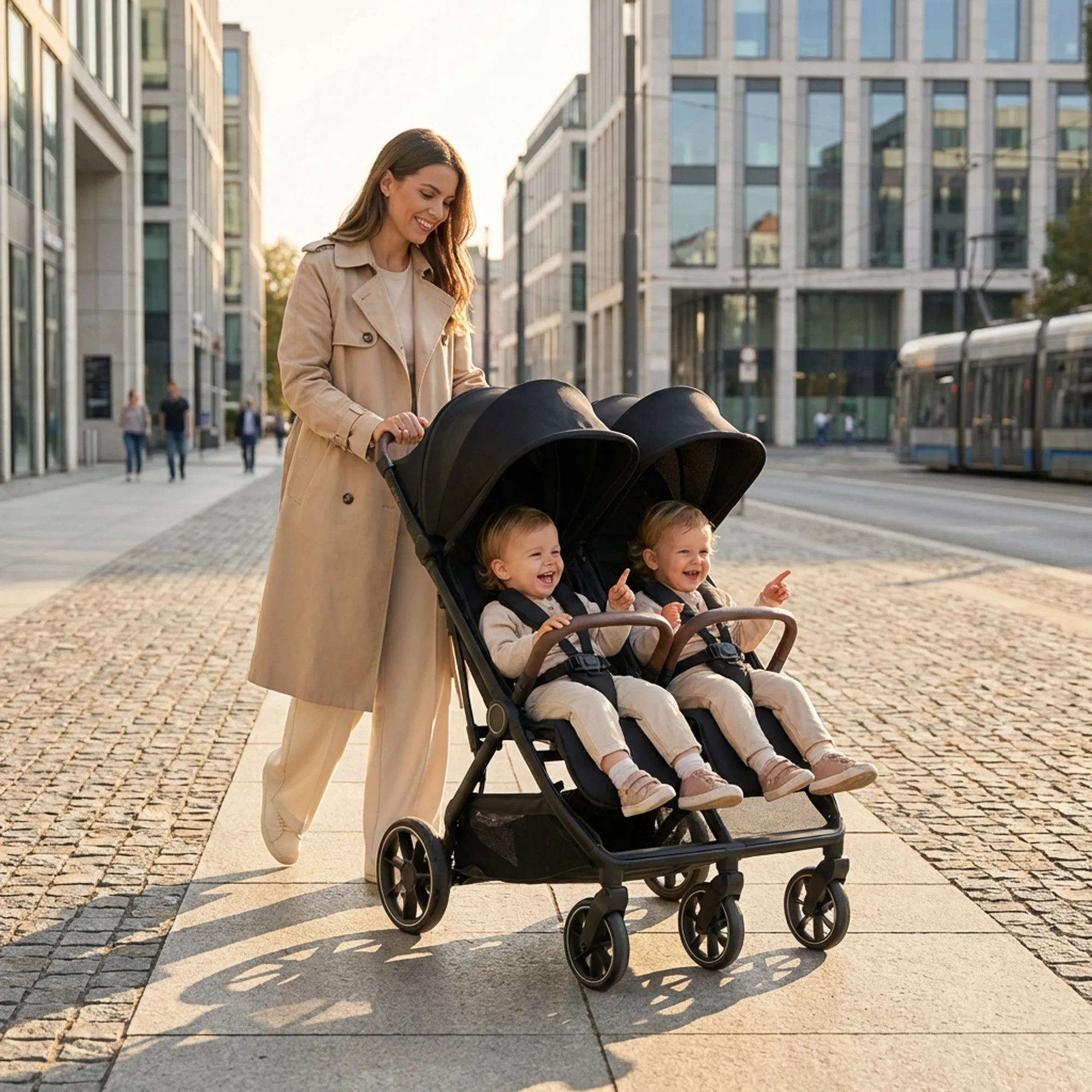 Rolo DuoBuggy X2 XL Zwart V2 - Image 3