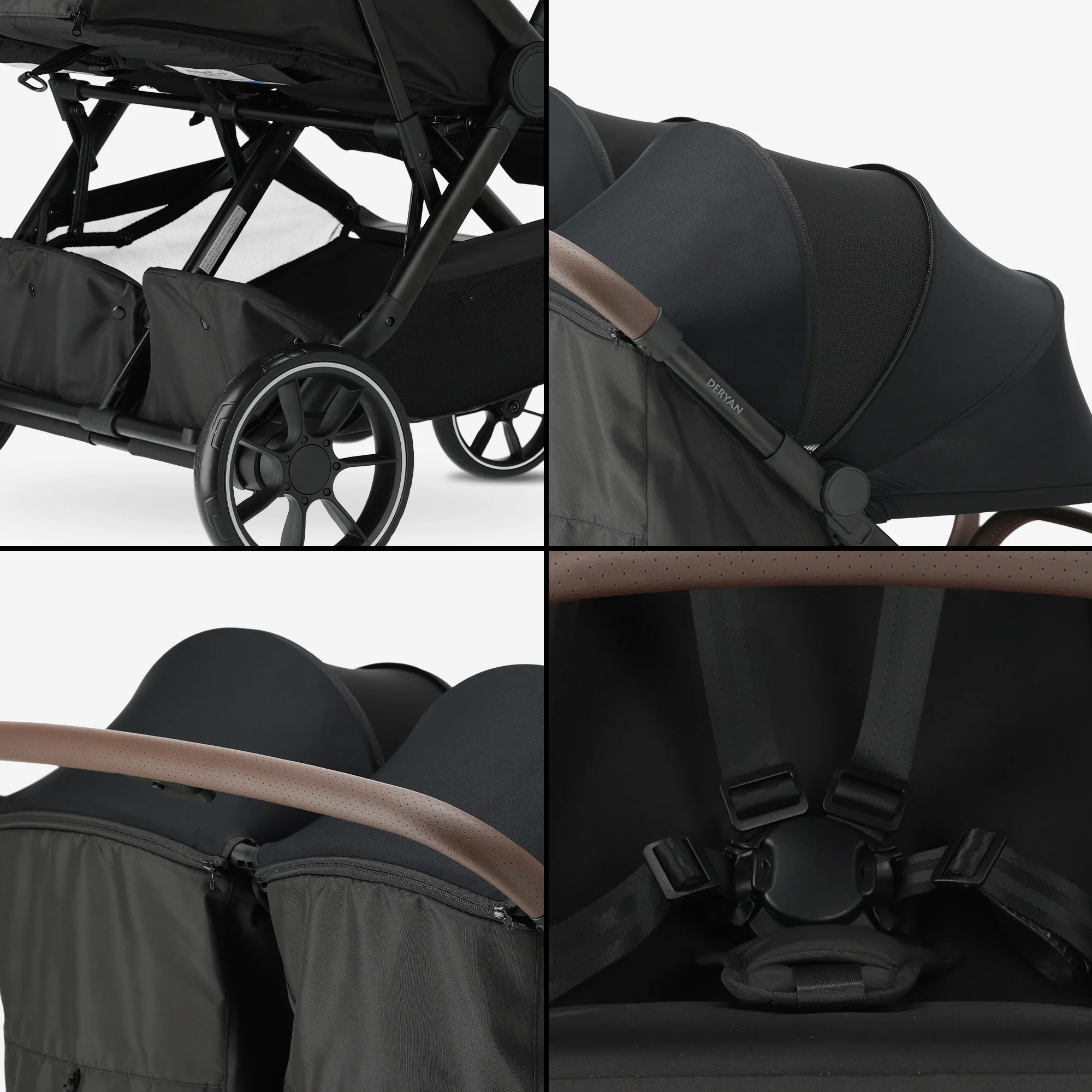 Rolo DuoBuggy X2 XL Zwart V2 - Image 6