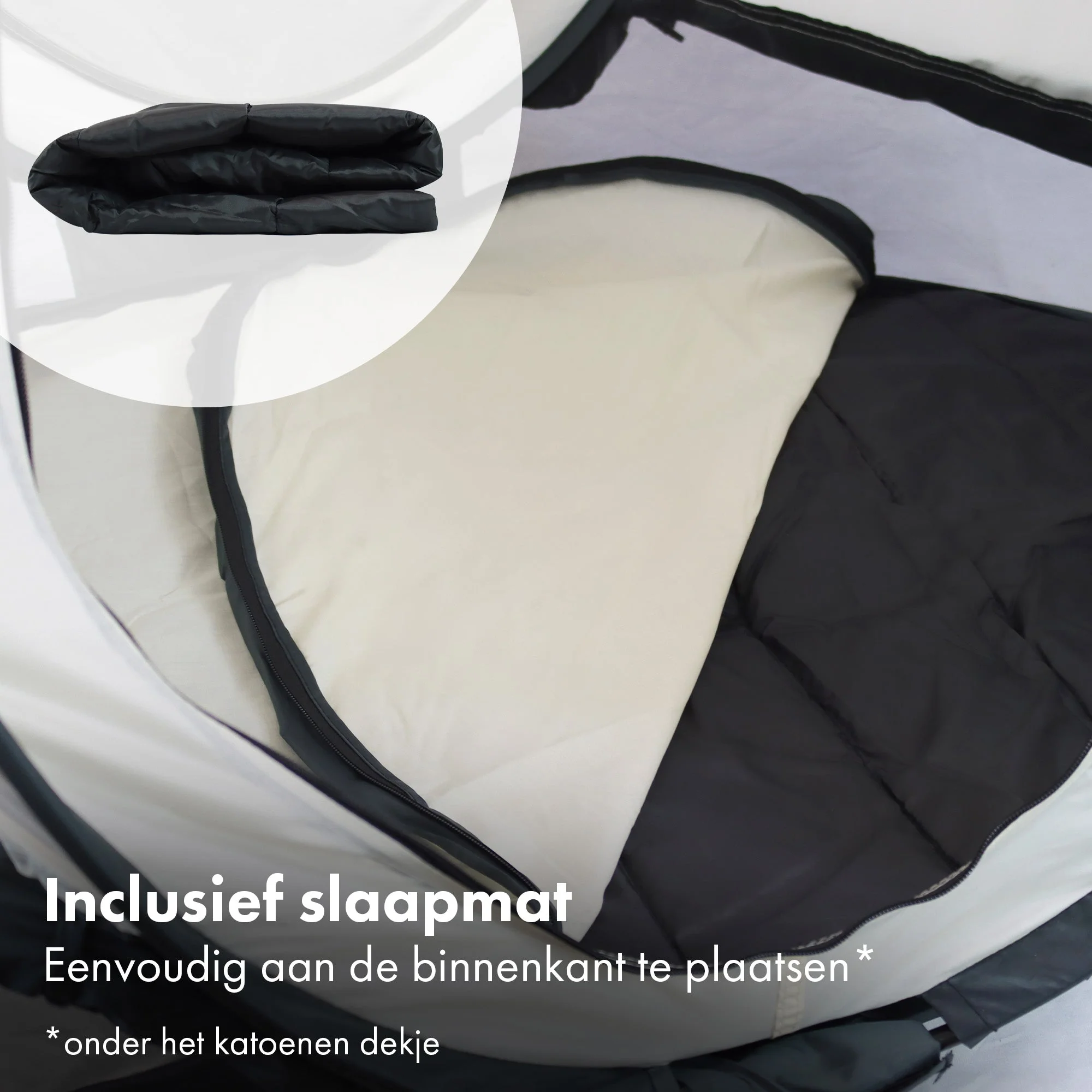 Shane Luxe Campingbedje - Image 4