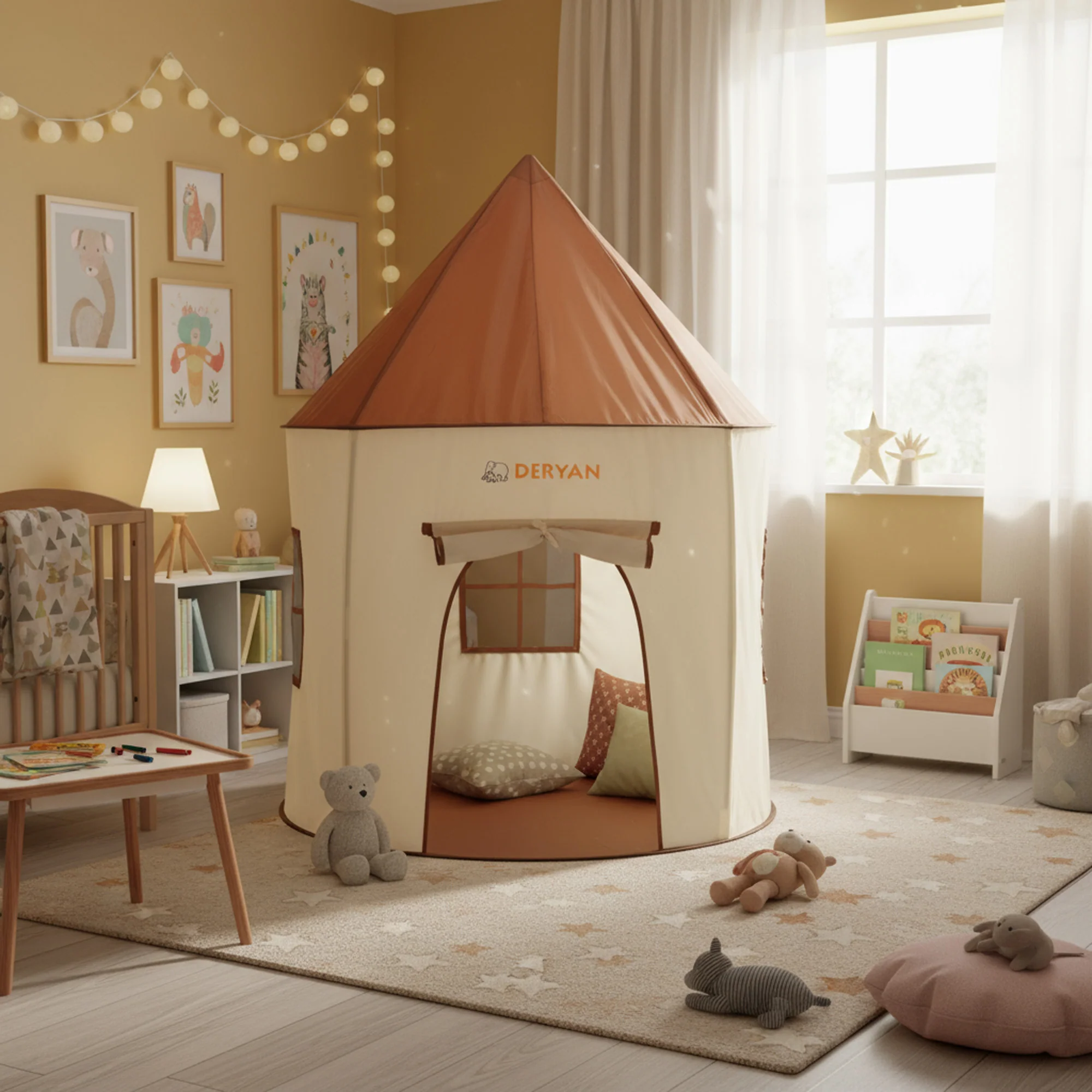 Speeltent Beige & Bruin - Image 6
