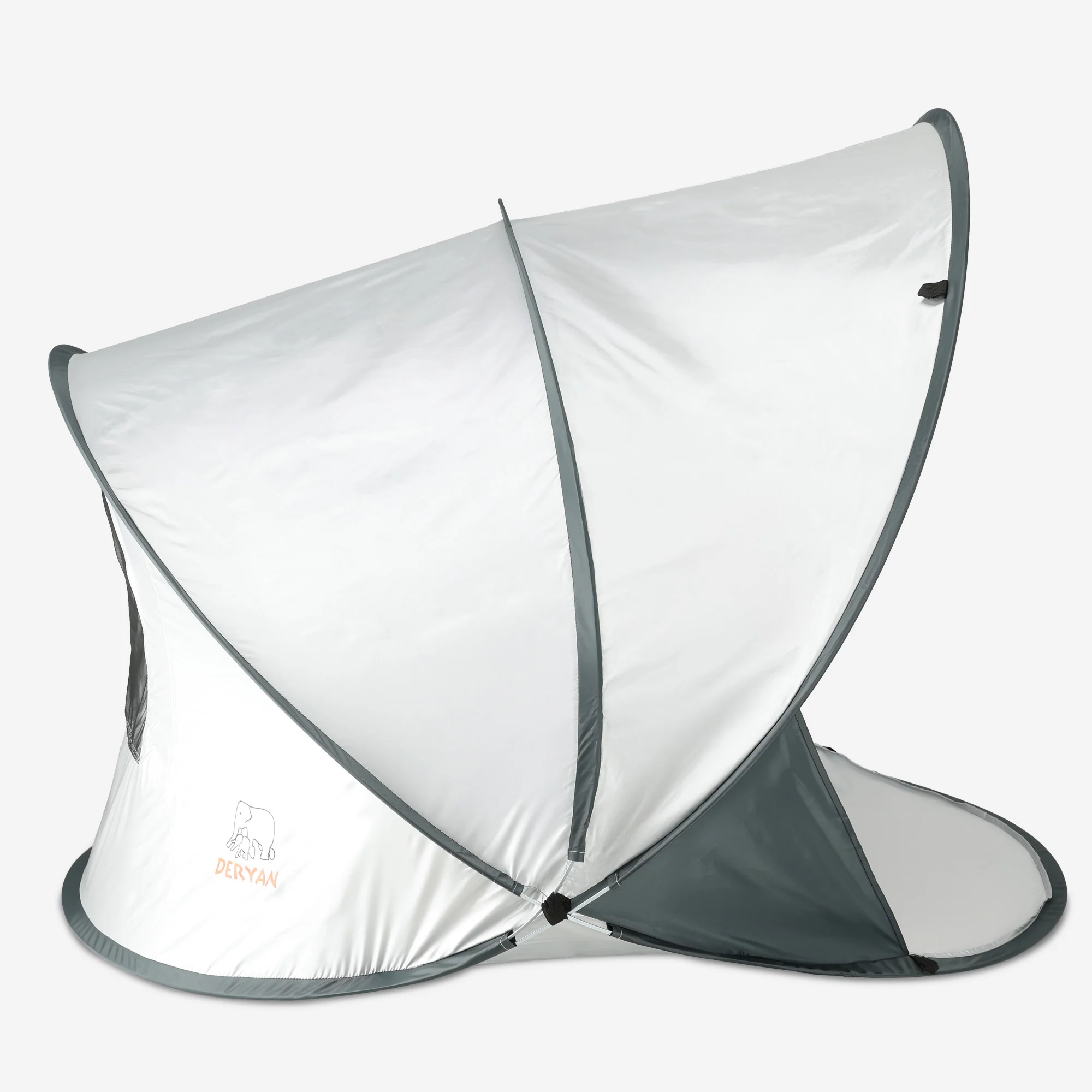 Strandtent XXL Zilver - Image 6