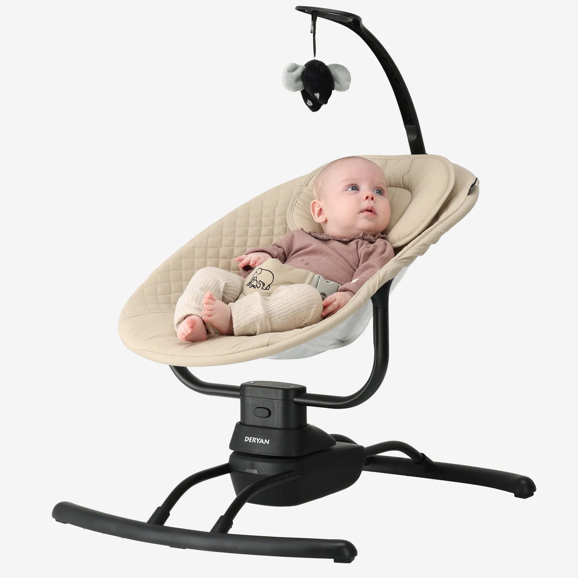 Elektrische Babyschommel Jacky Cream - Image 3
