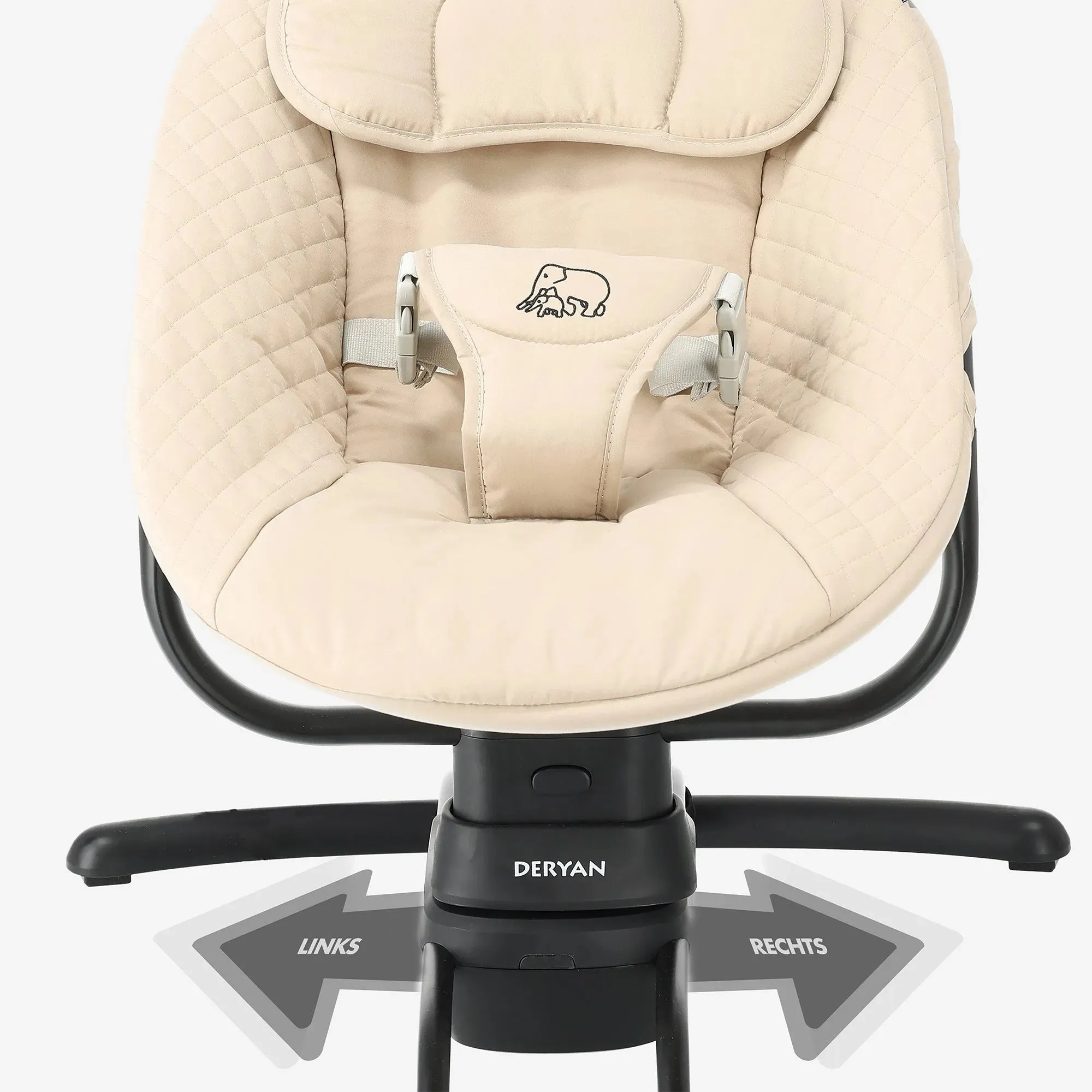 Elektrische Babyschommel Jacky Cream - Image 6