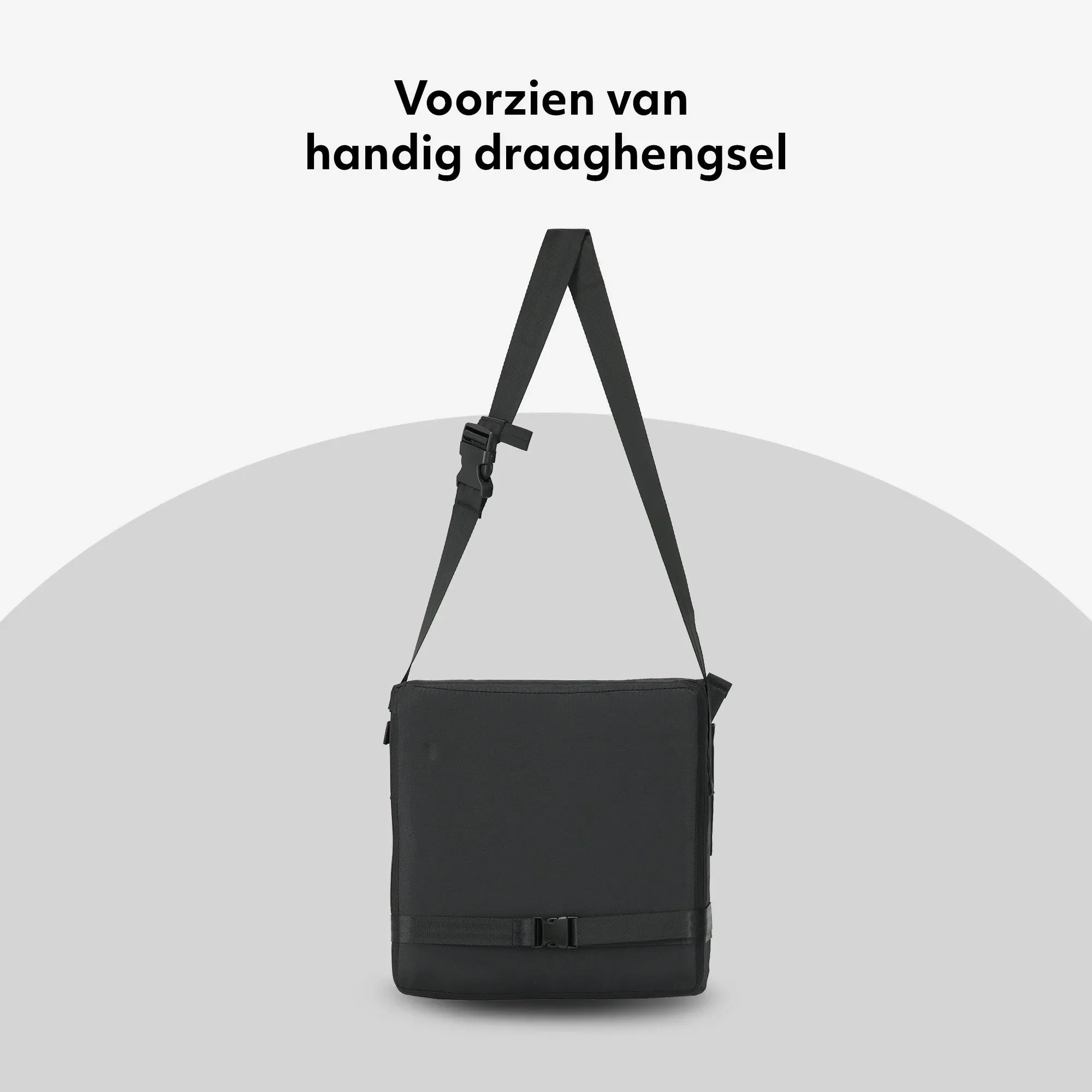 Travel Booster Stoelverhoger - Inclusief bevestigingsriem Black - Image 9