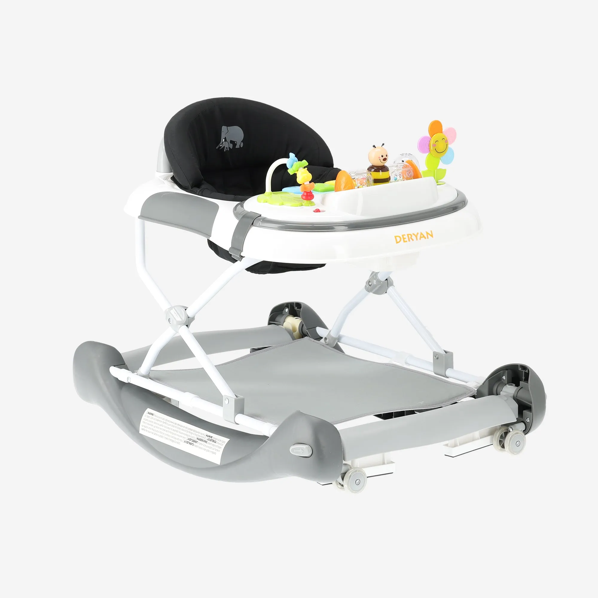 4-in-1 Loopstoel Grijs - Image 6