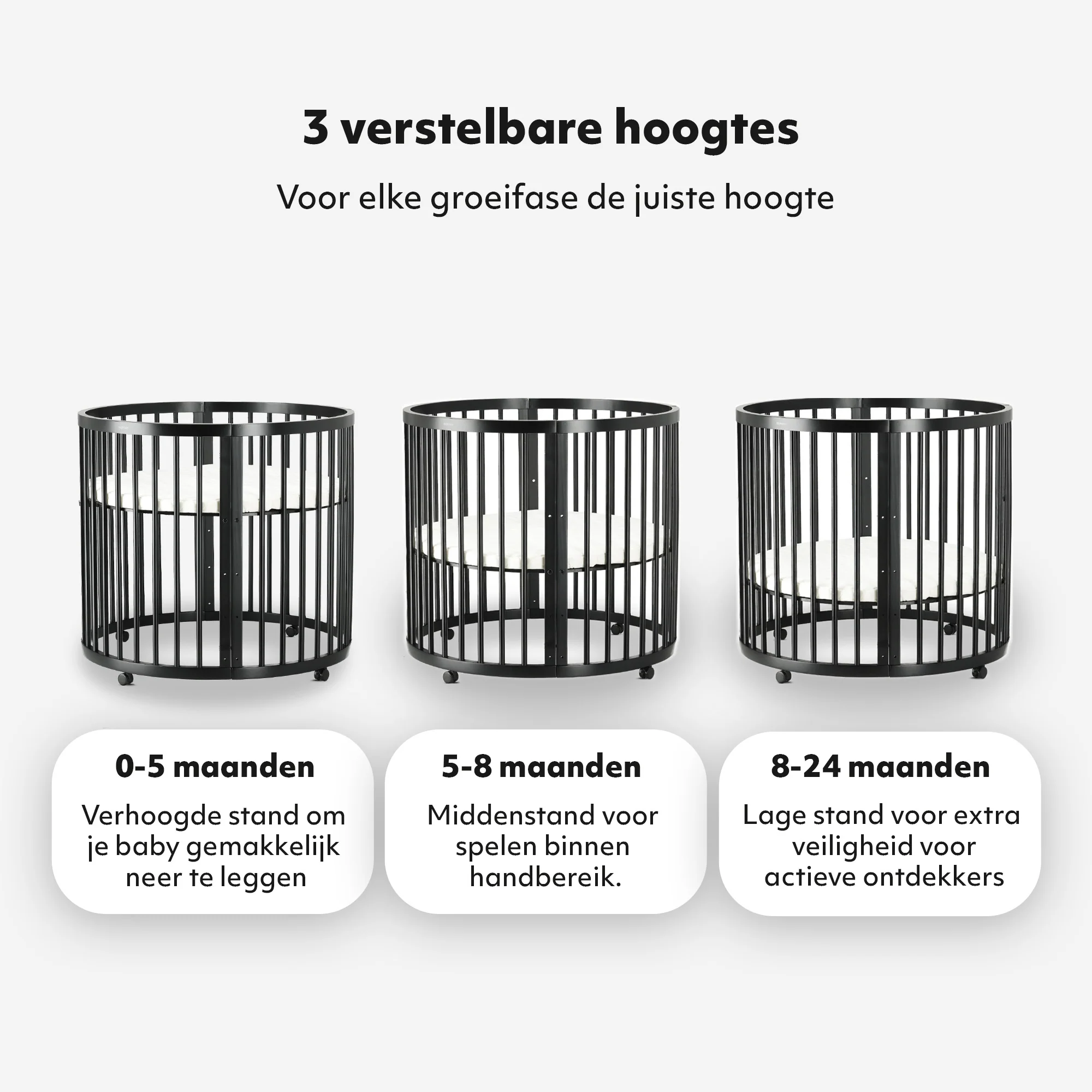 Willow Houten Ronde Box inclusief matras - Image 6