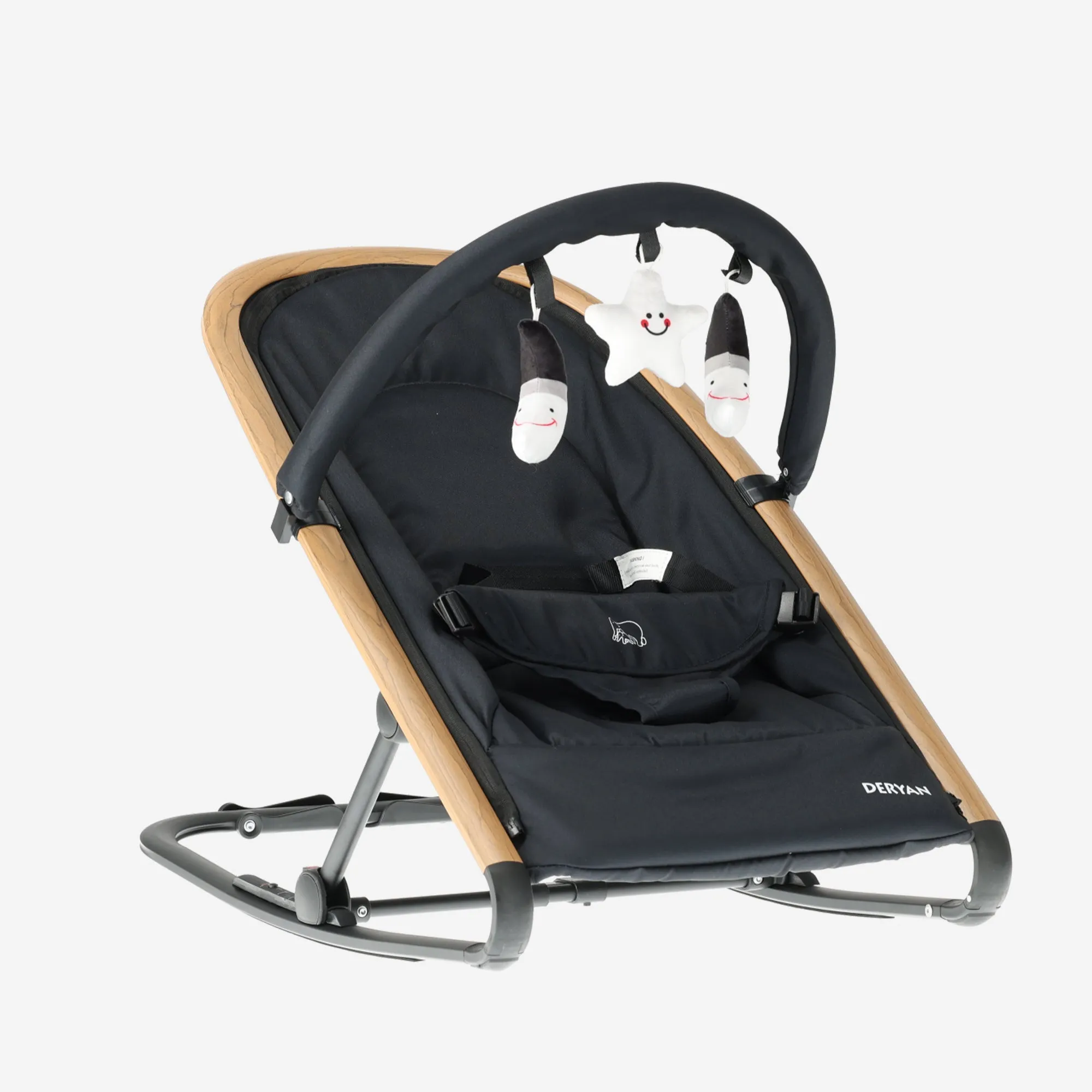 Wipstoel Rocker Zwart