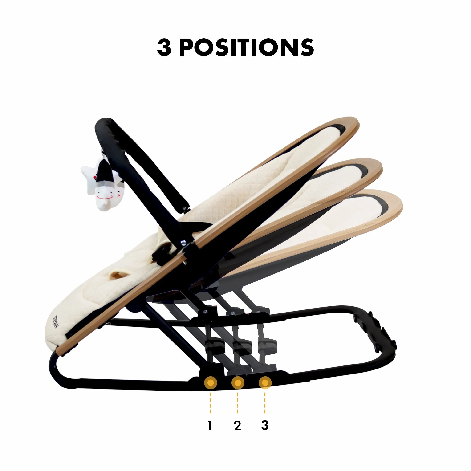 Wipstoel Rocker Creme - Image 10