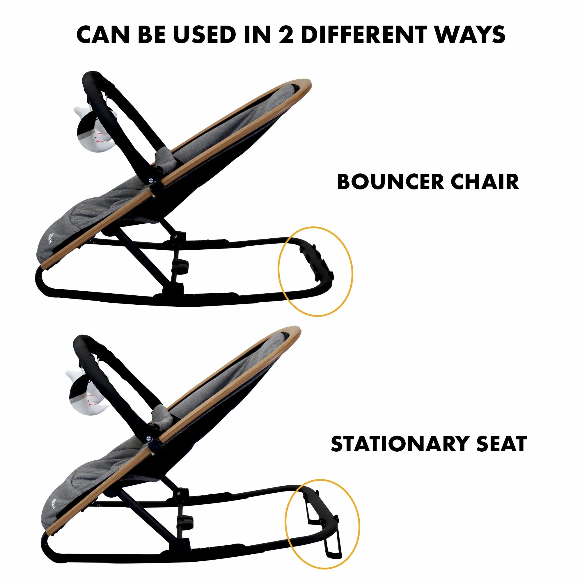 Wipstoel Rocker Grijs - Image 3