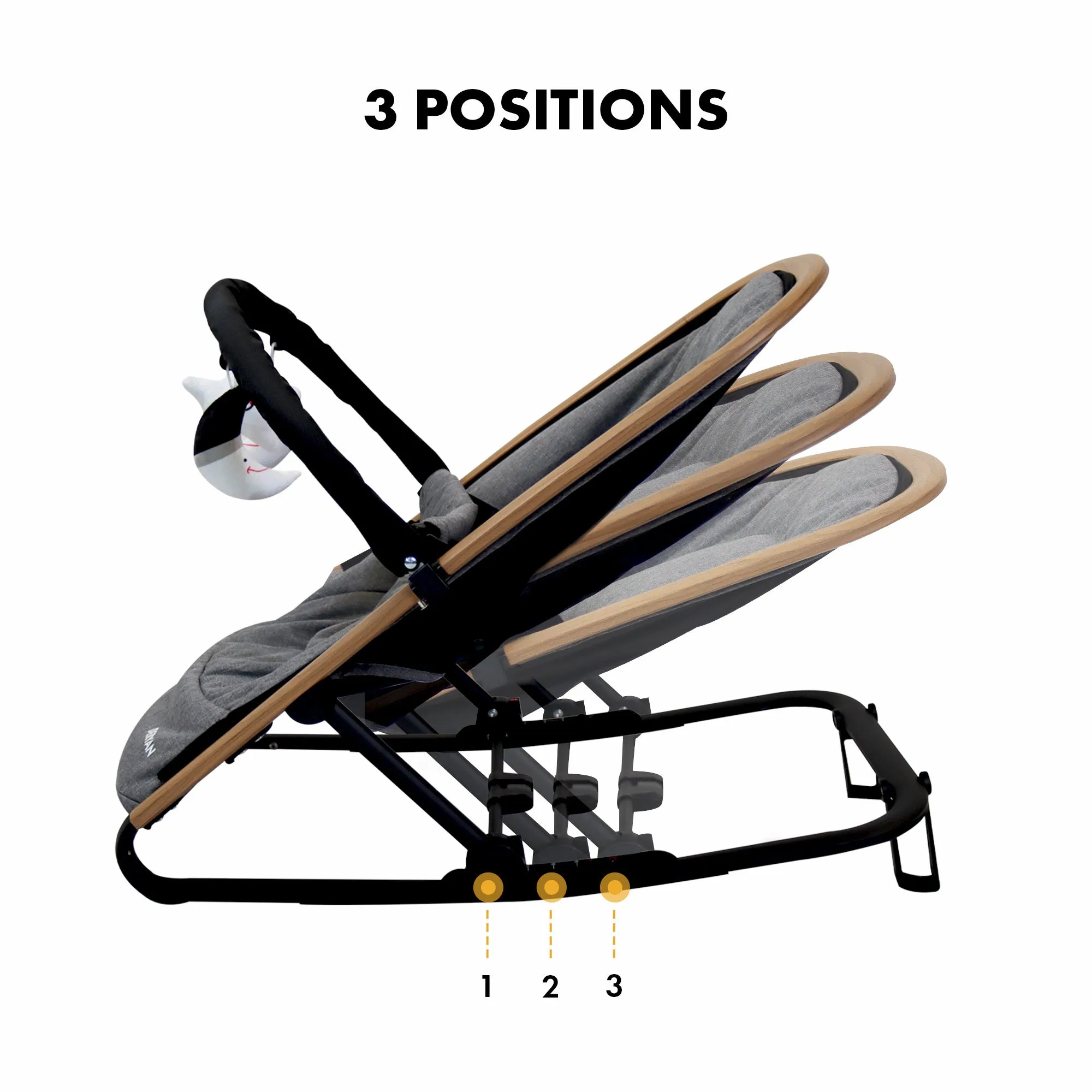 Wipstoel Rocker Grijs - Image 4